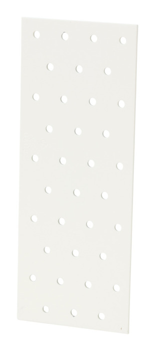 Hålplatta Vit 200 x 80 x 2 mm Heco